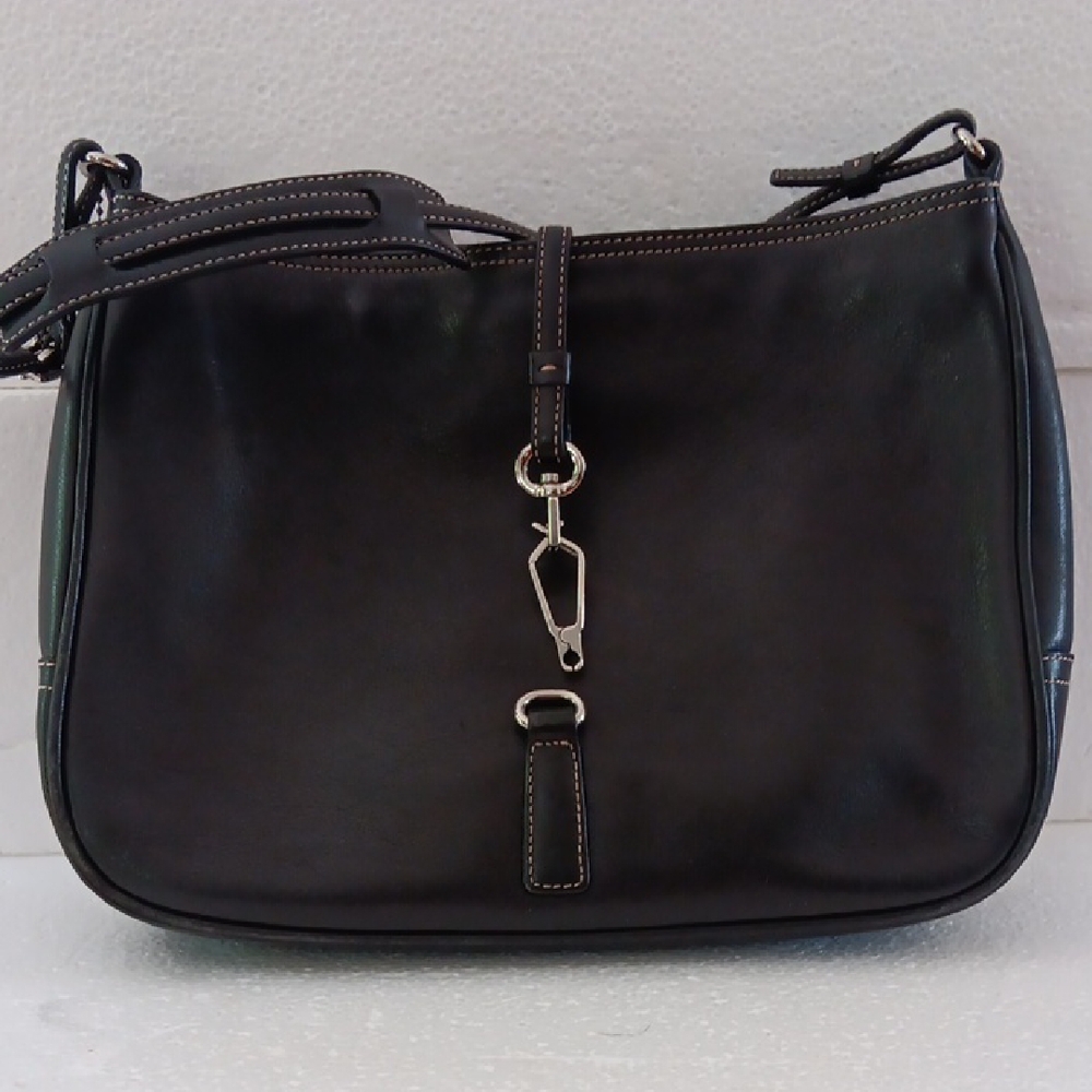 Coach Dark Leather Shoulder Bag